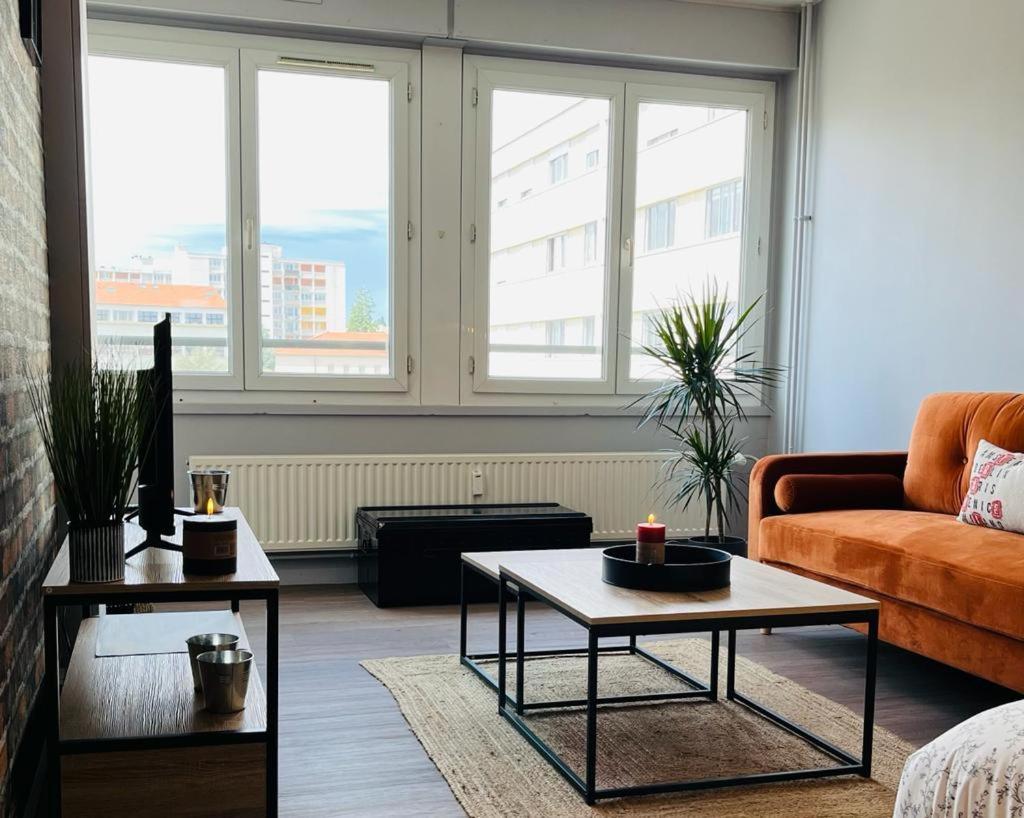 ESPACE 500 - Cosy, WIFI&Vue sur la ville Saint-Etienne  Extérieur photo